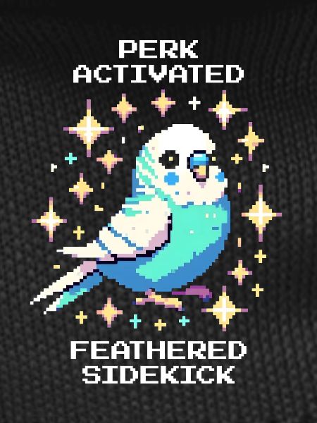 Perk active: Feathered Sidekick | Budgie
