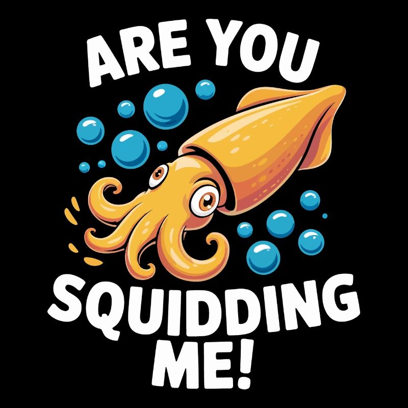 Playful sea design with octopus