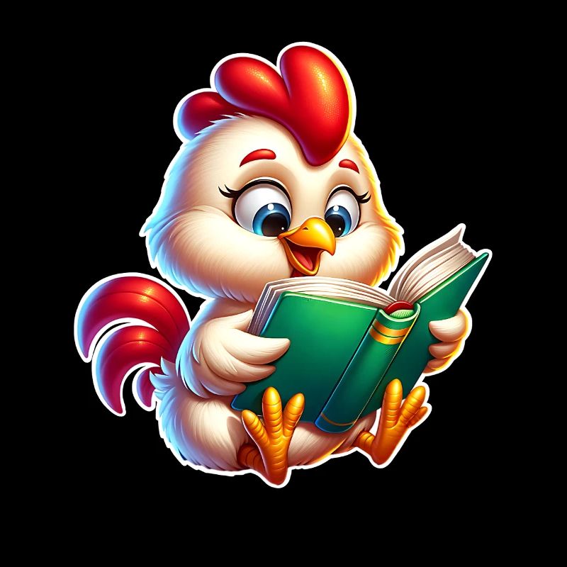 Chicken Book Reading