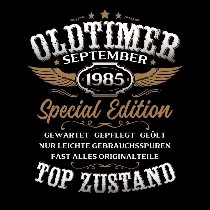 40. Geburtstag Geschenk Oldtimer September 1985