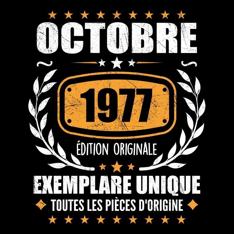 Vintage October 1977, October 1977 Retro Gift