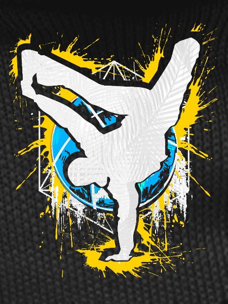 Breakdance Handstand Bboy - B-Boying Breakdancer