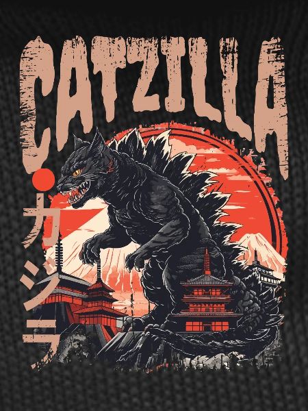 Japanese Kaiju Cat