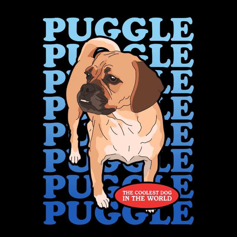 Puggle Hundebesitzer Geschenk