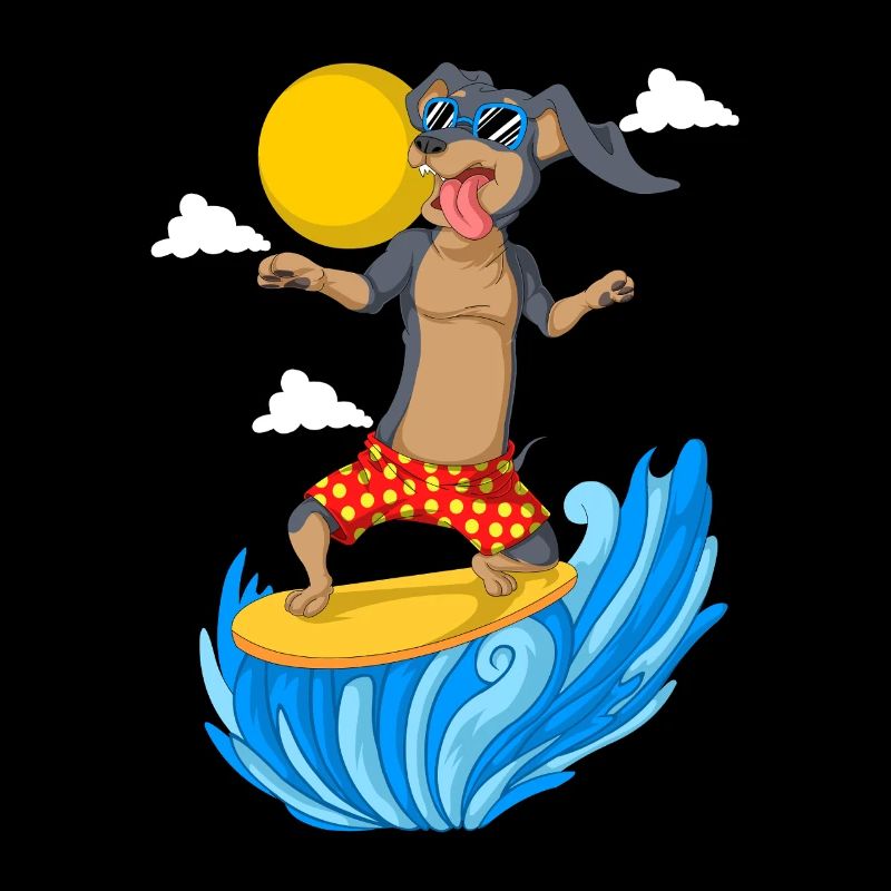 Surfendackel in Sommerkleidung