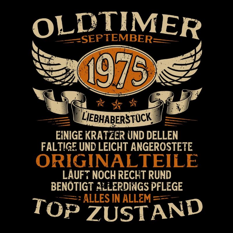 50. Geburtstag Geschenk Oldtimer September 1975