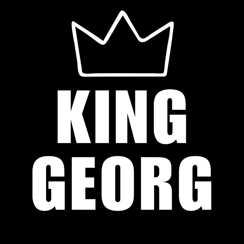 Georg Name mit Buchstabe G - King Crown Hemd