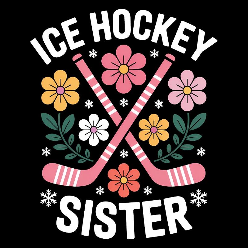 Eishockey Spruch Schwester Eishockey Geschenk