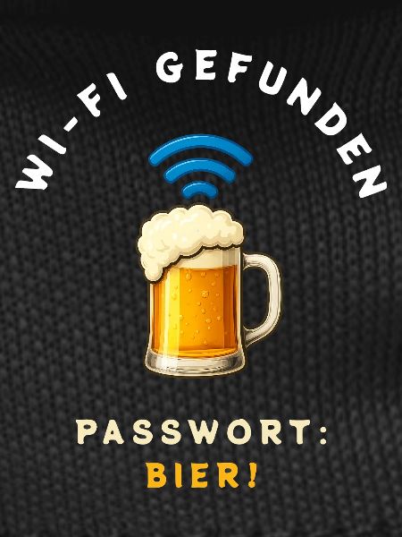 WiFi Beer Funny Design