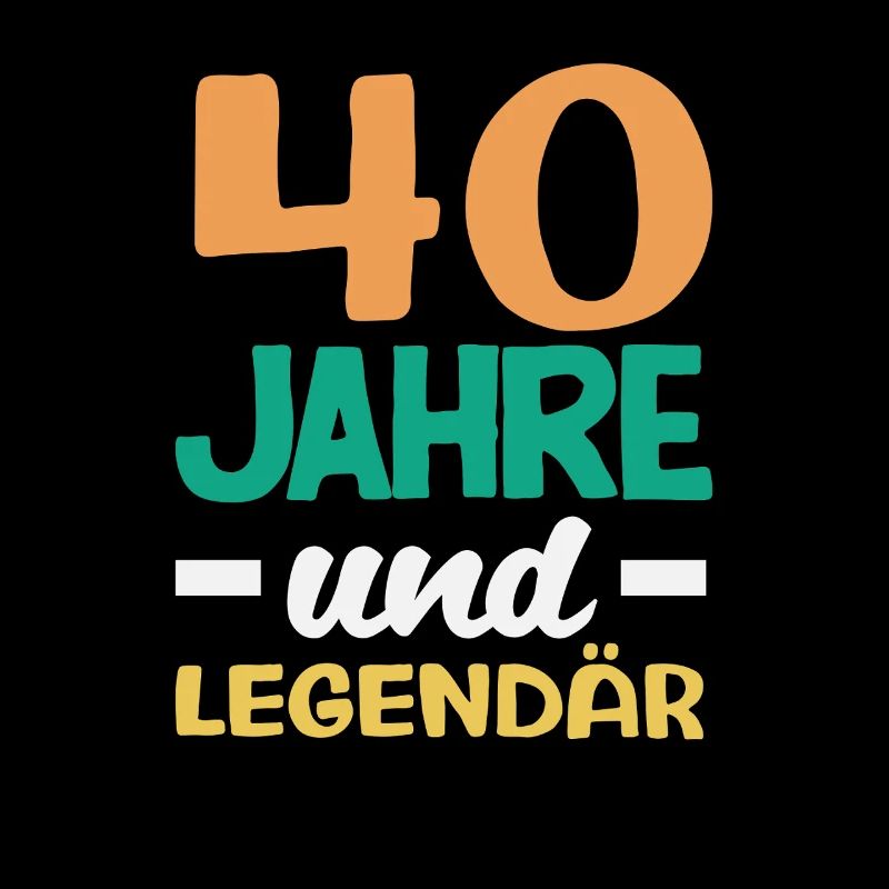 Lustiges 40. Geburtstag Geschenk Geburtstagsshirt