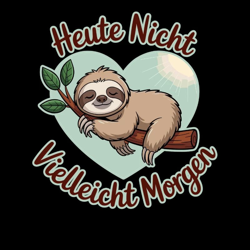 Not today maybe tomorrow sloth heart