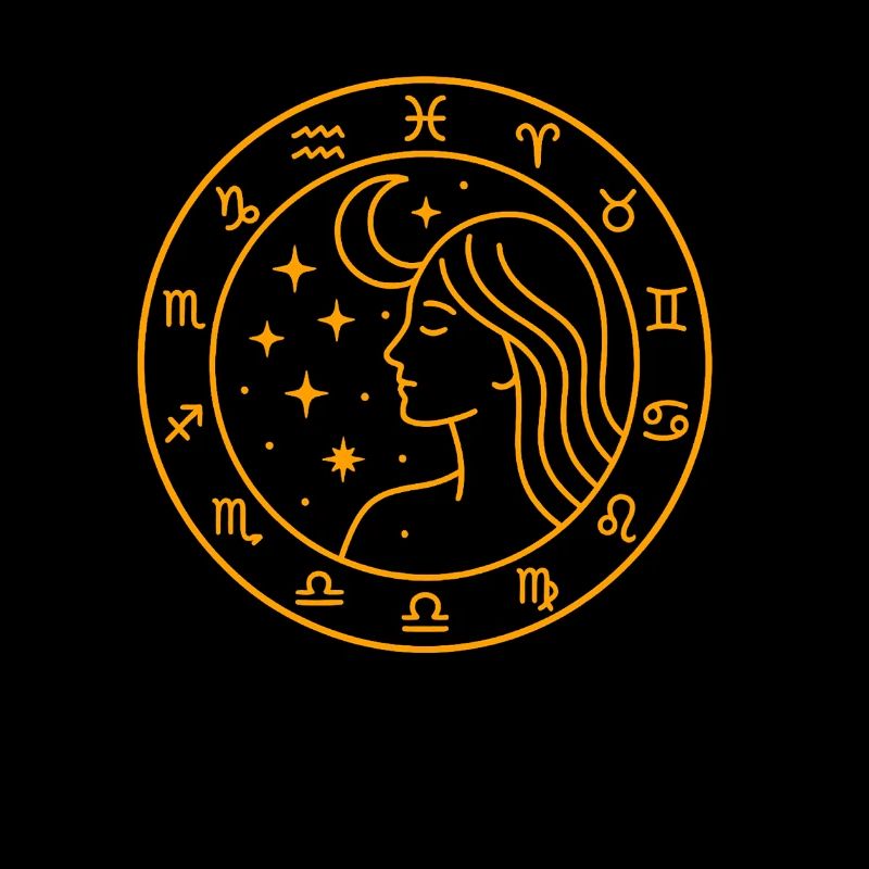 Femme Céleste Conception du Zodiaque