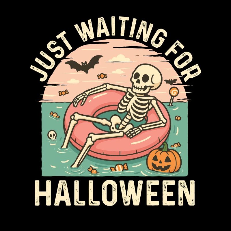 Juste En Attendant Halloween, Spooky Squelette