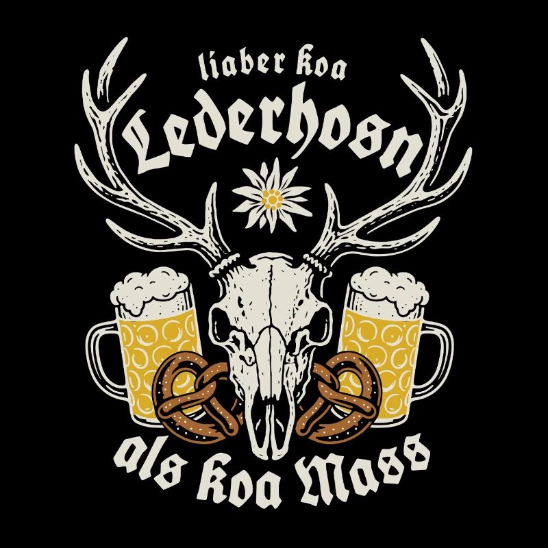 Lieber koa Lederhosn als koa Mass - Gaudi