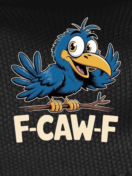 F-Caw-F Meme Crow