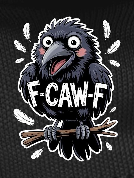 F-Caw-F Meme Crow
