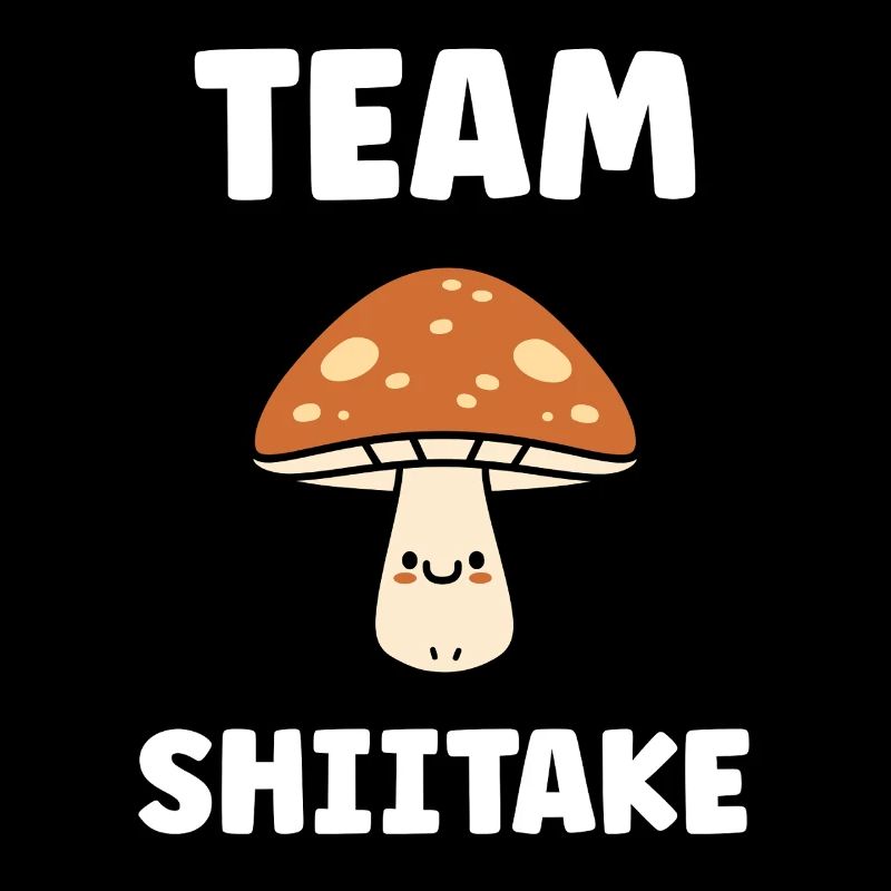 Equipe Shiitake: champignon kawaii