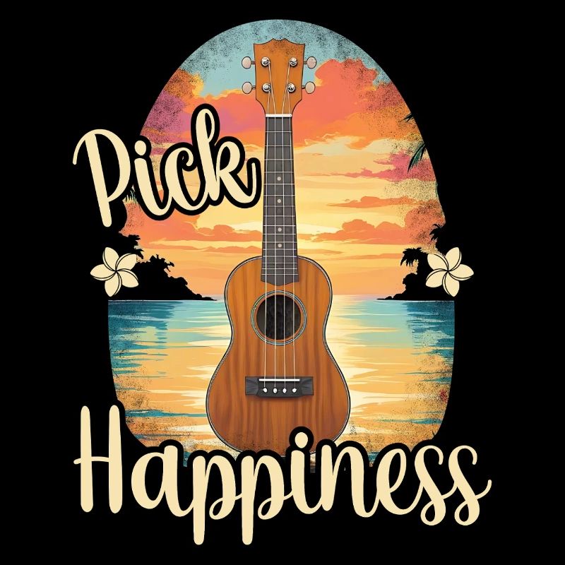 Pick Happiness! Ukulele Sunset