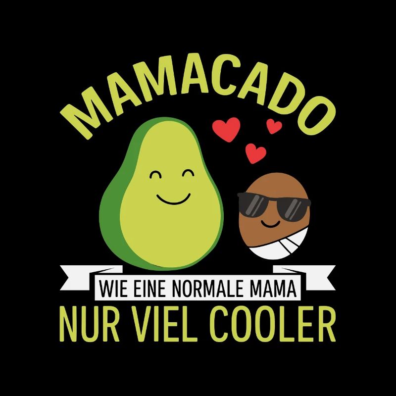 Future Mom MAMACADO MUCH COOLER Funny