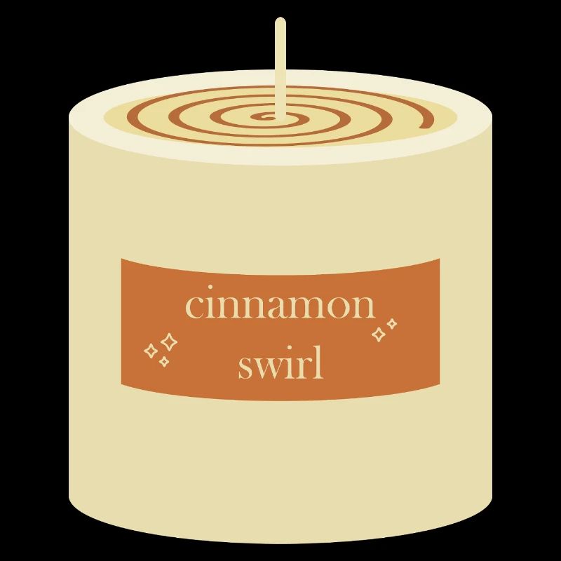 Cinnamon Swirl Candle 