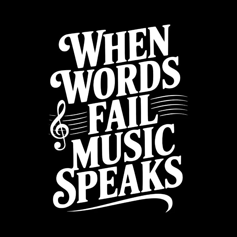 When Words Fail Music Speaks