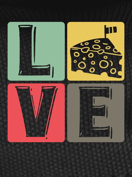CheeseLove Pop Art Square