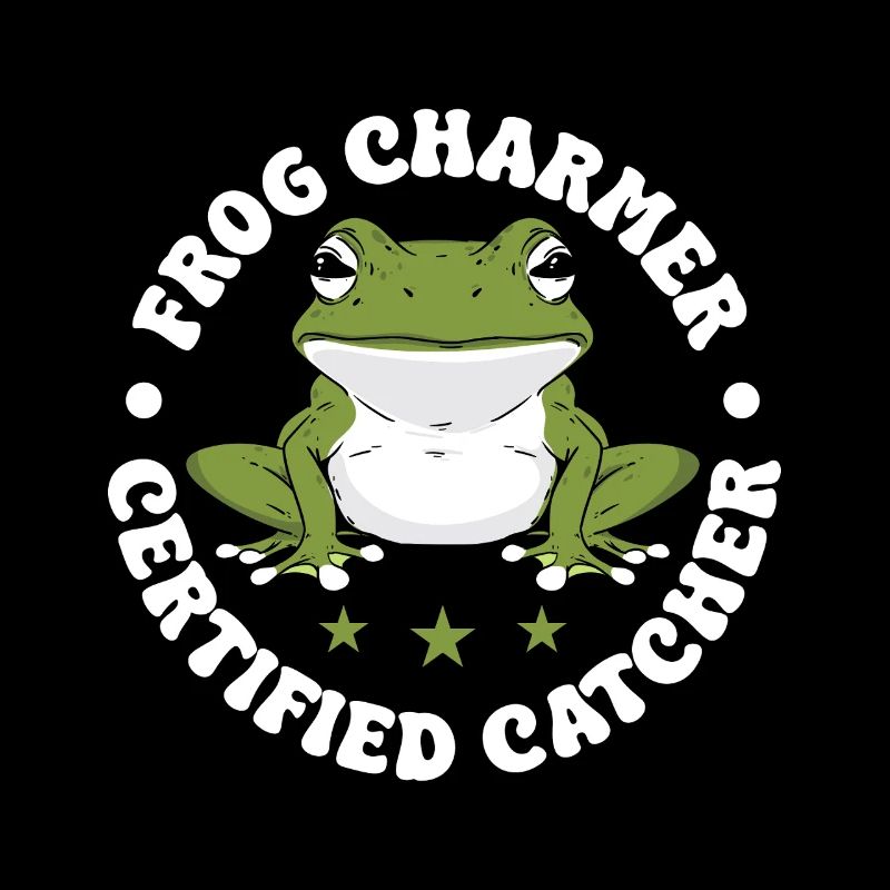 Frog Catcher Charmer Certified Frog