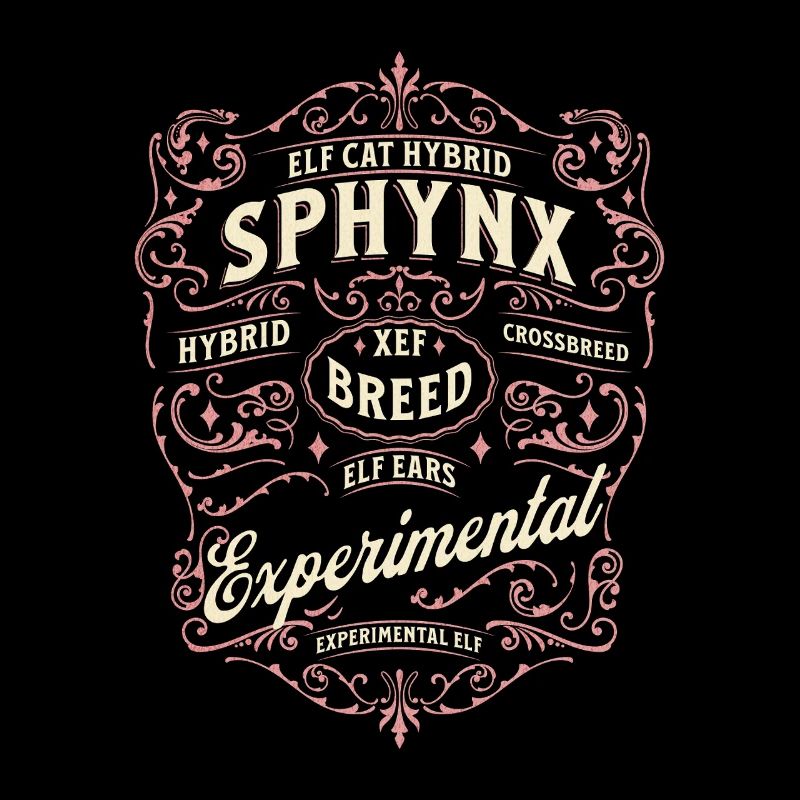 Elfe Sphynx Chat