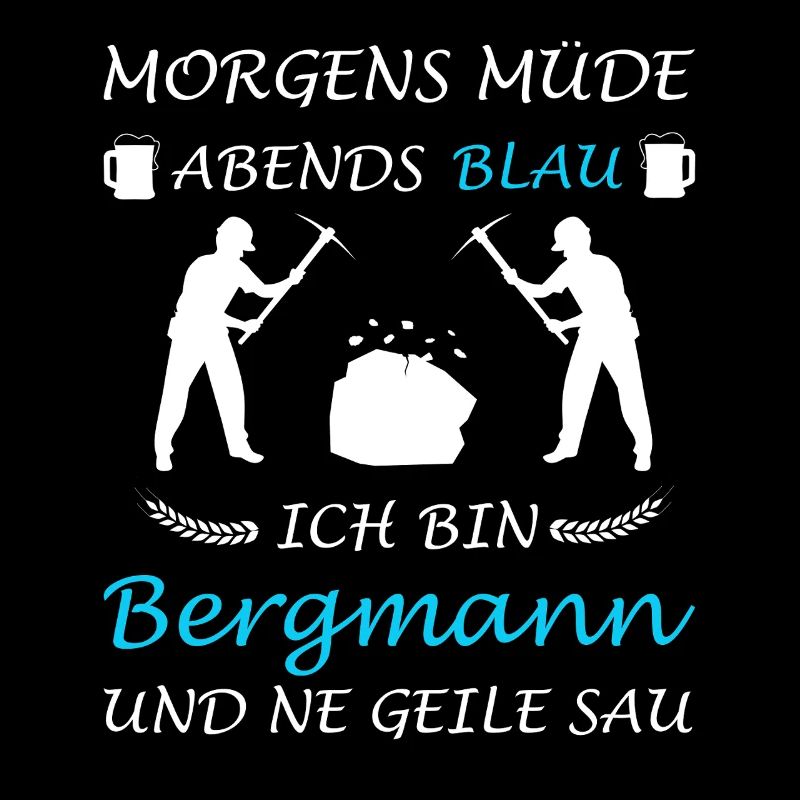 Bergmann Bergarbeiter Kumpel Kohle Miene