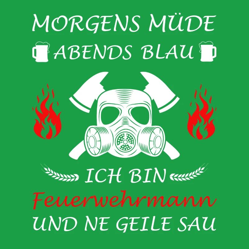 Firefighter Fire Brigade Comrade Ffw Funny