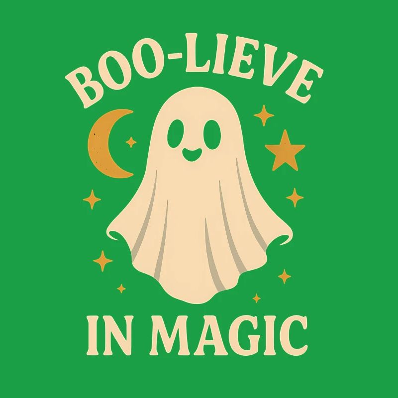 Boo-Lieve in Magic Ghost Tee