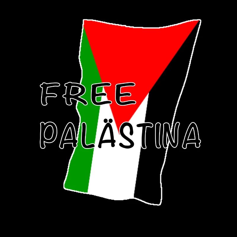 Free Palestine Flag Design