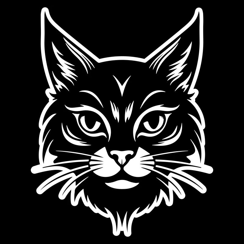 Katze Kopf