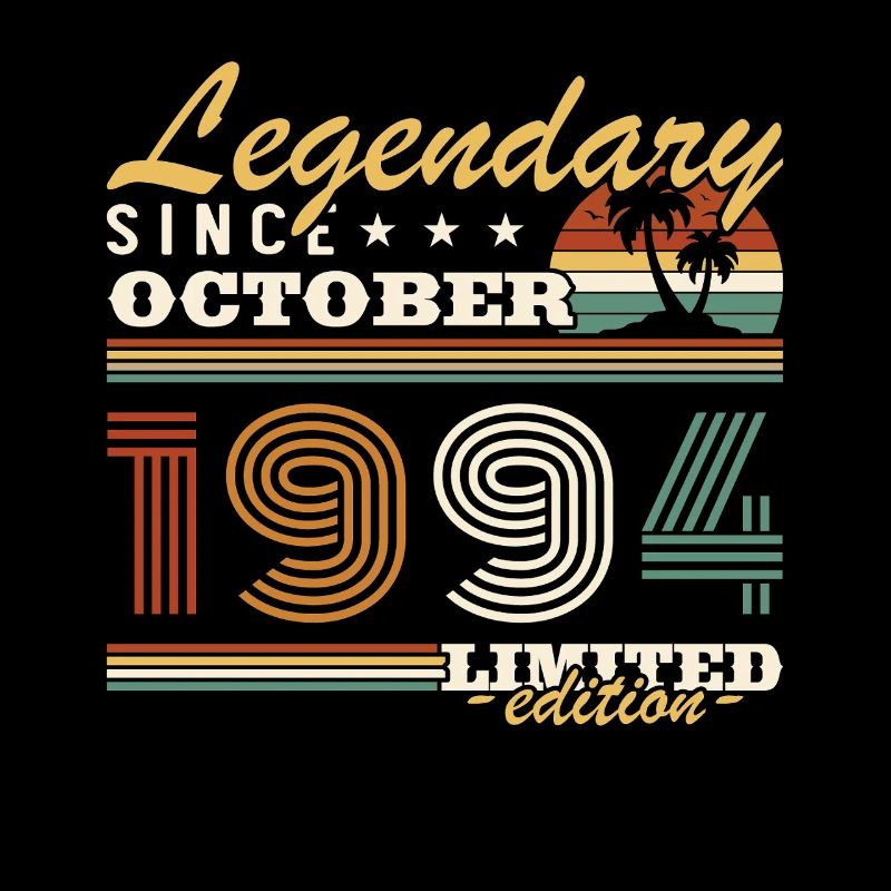 Oktober 1994 Vinatge Retro Geburtstagsgeschenk