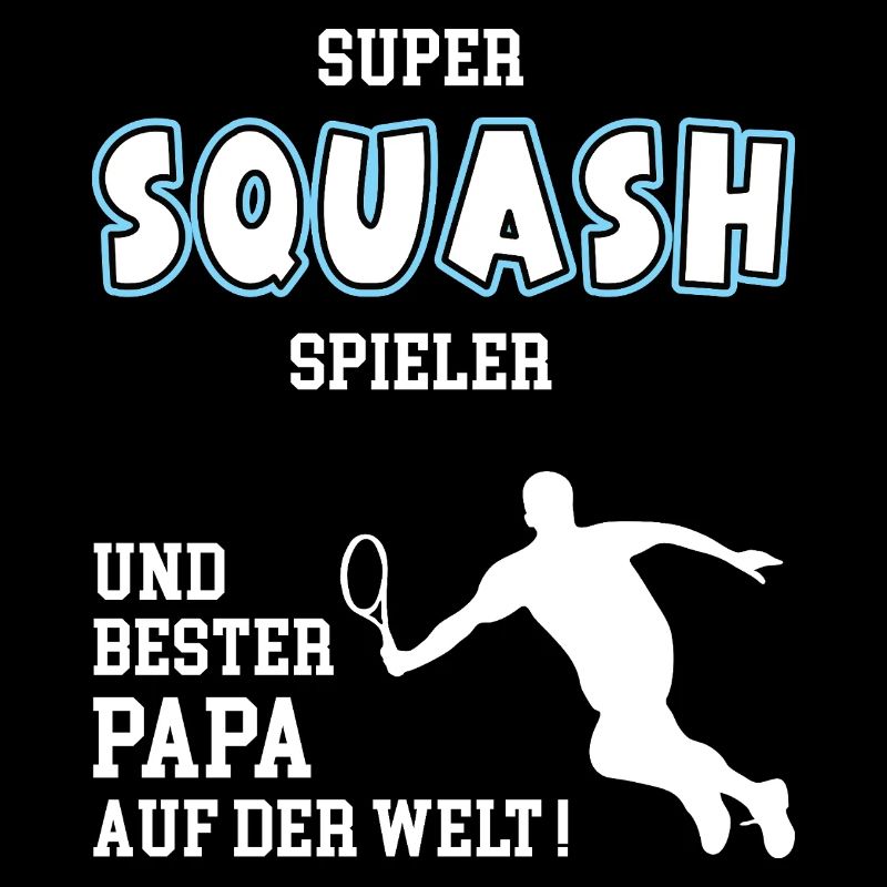 Squash Bester Papa Vater Vatertag Geburtstag