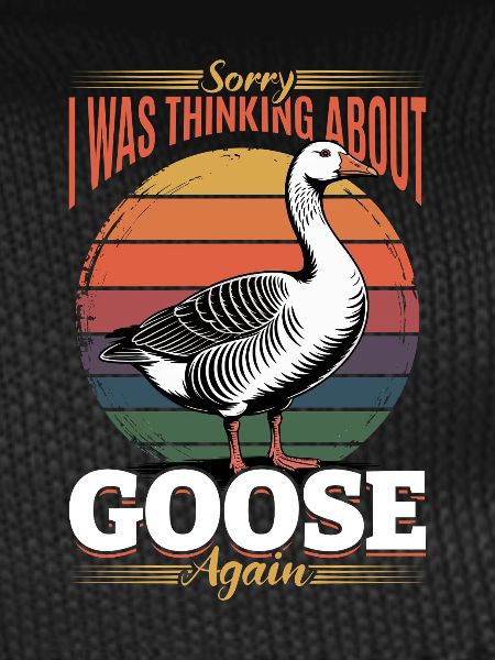 Funny Bird Goose