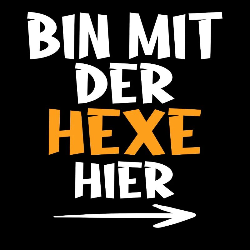 Bin mit der Hexe hier