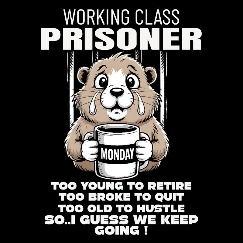 Monday Trapped Work Funny Work Outfit