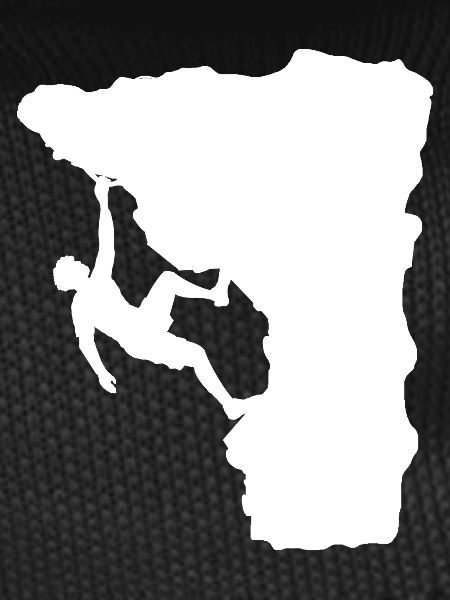 Climber on the ledge
