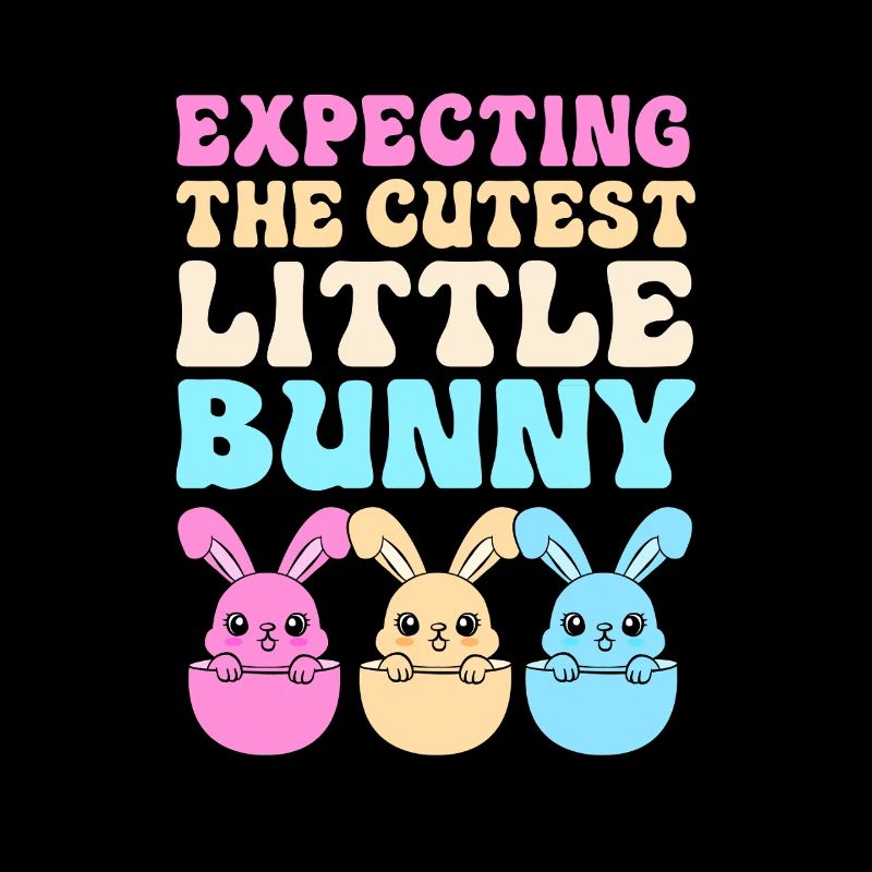 Gender Reveal Ostern Werdende Mutter