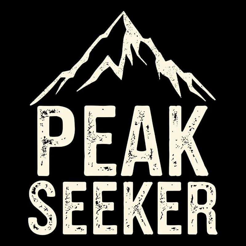 Summit hunter motif Peak Seeker
