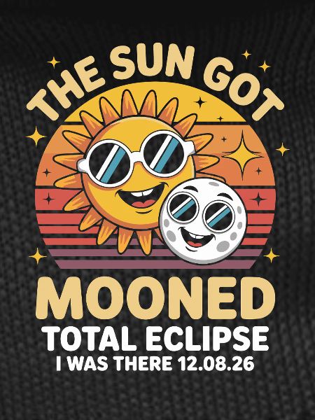 Sun Moon Eclipse with Glasses