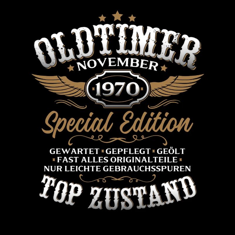 55. Geburtstag Geschenk Oldtimer November 1970