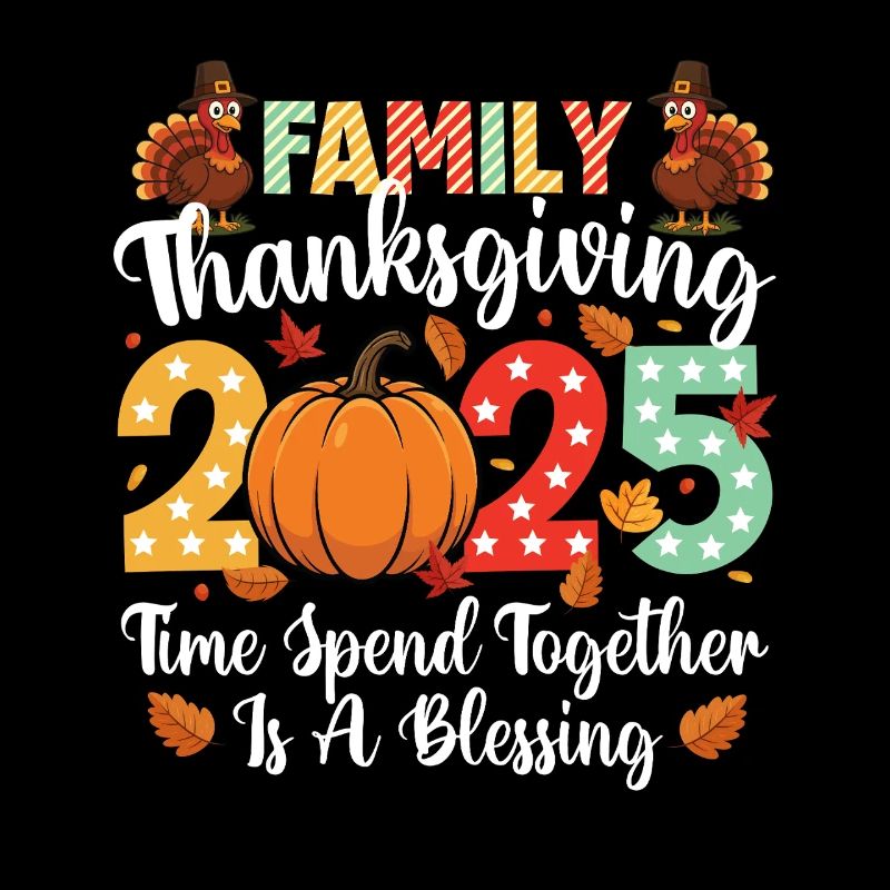 Familien-Thanksgiving 2025 Herbstfeier