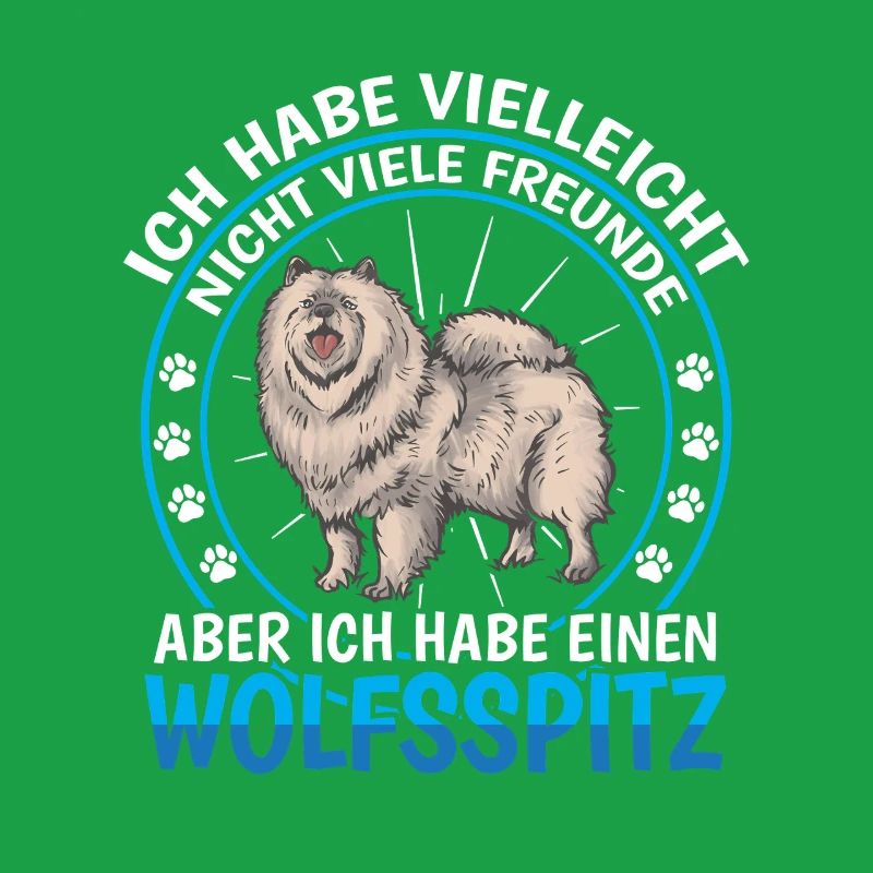 Wolfspitz is a friend German Wolfspitz