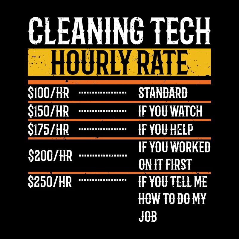 Cleaning Tech Hourly Rate Housekeeping