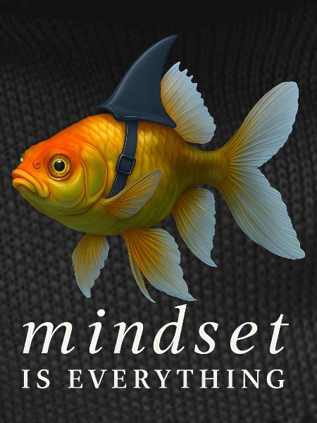 Mindset is Everything Goldfish, Motivational 