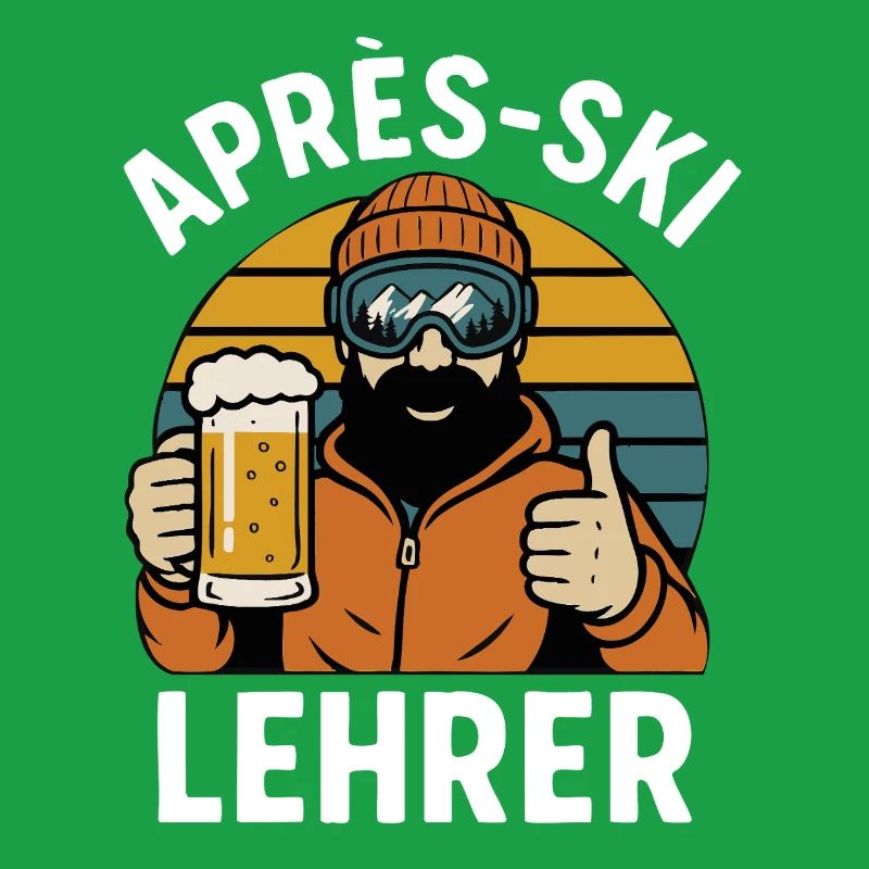 Après-Ski Instructor – Funny Ski Instructor Saying