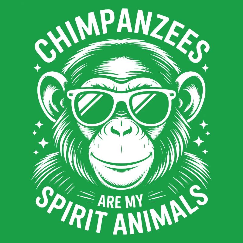 Chimpanzee Saying Monkey Funny Chimpanzee Gift