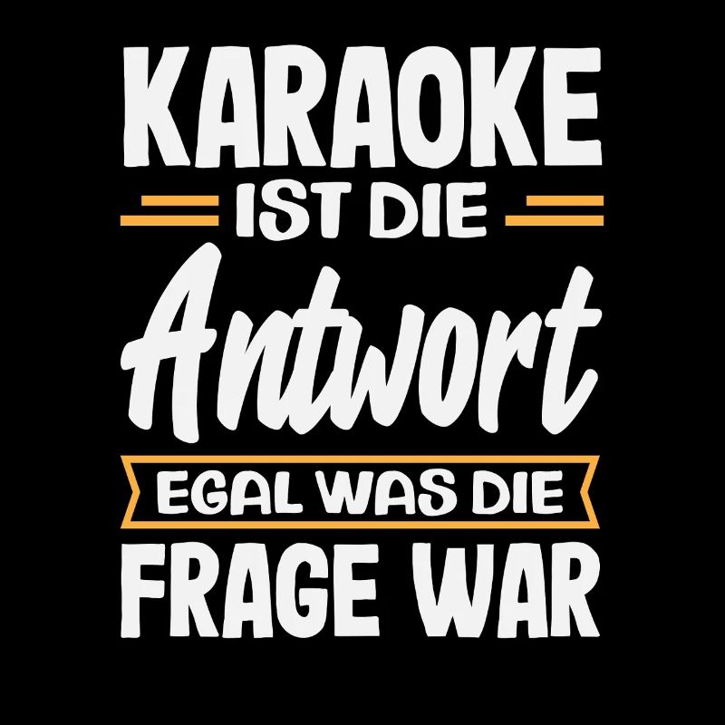 Karaoke is the answer Funny karaoke singing